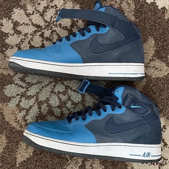 Nike Men's mid university blue - Picture 3 of 4